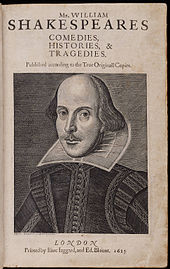 williamshakespeareTitle_page_William_Shakespeare's_First_Folio_1623