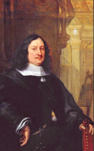 Portrait of David Teniers by Philip Fruytiers, 1655