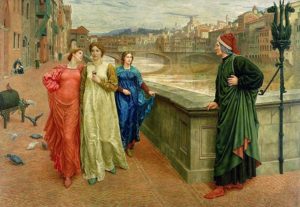 Dante and Beatrice, by Henry Holiday
