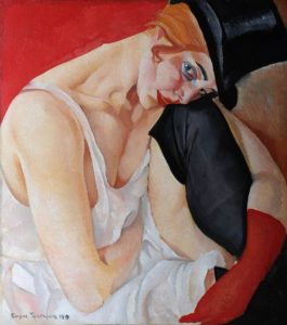 Woman in Top Hat 1919