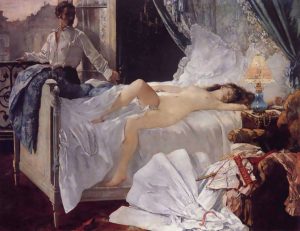 Henri Gervex's 1878 painting Rolla was based on a poem by De Musset