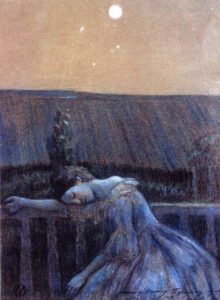 Loneliness (on the balcony) 1903
