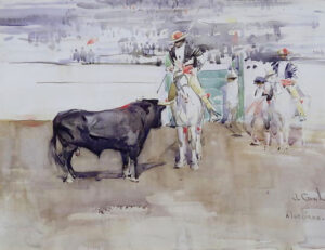 Bullring in Algeciras, 1891