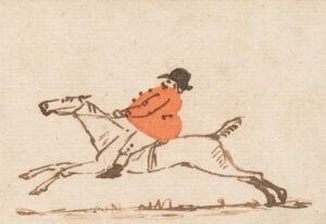 Horse and Rider, a Stout Huntsman on a Galloping Horse - Yale Center for British Art
