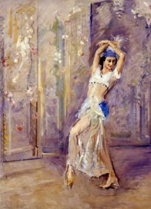 Portrait of the Dancer Anna Pavlova