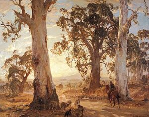 Droving into the Light, 1914-21, Art Gallery of South Australia