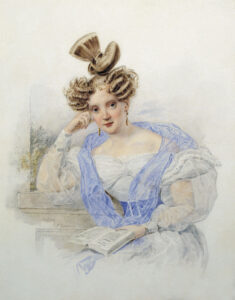 Portrait of a Young Woman with a Book, 1839