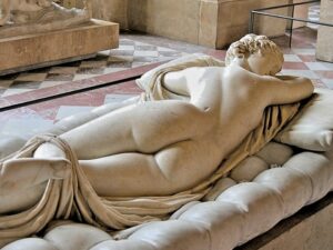 “Sleeping Hermaphrodite” - The Louvre, Paris.