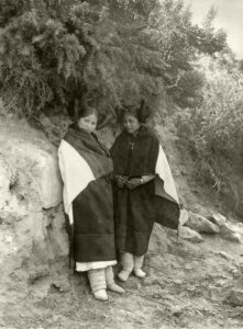 Hopi girls At the trysting place