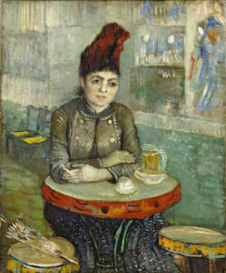 Donna al Cafè Le Tambourin